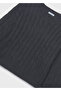 Black Girl's Knitted Sweater 7309 - 3
