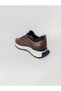 Men's Genuine Leather Thermo Sole Throat Classic Daily Shoes with Stretch Details - 5