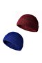 2 Pieces Short Beanie Hipster Beanie Skullcap Beanie Leon Beret Hip Hop Skullcap
