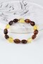 Double Color Original Adult Amber Bracelet - 4