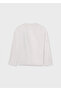 Cream Boy's Pocket Long Sleeve T-Shirt 7009 - 3