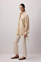 Jacquard Balloon Sleeve Shirt - 4