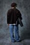 Men's Wool Relax Fit Knitwear Sweater Brown - 7