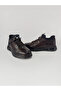 Men's Casual Shoes Genuine Leather with Elastic Laces Ankle-High Daily Orthopedic and Comfortable