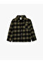 Long Sleeve Classic Collar Buttoned Pocket Detailed Plaid Lumberjack Shirt