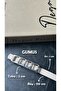 Icon Square Patterned Silver Buckle Model Women's Belt Waist Belt Coat Belt Dress Belt - 3