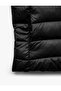 Sleeveless Stand Collar Pockets Water Repellent Zipper Puffer Vest - 5