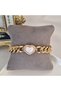 Zircon Stone Heart Steel Heart Thick Chain Steel Bracelet - 2