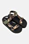 Women Camouflage Velcro Closure Sandals, Multicolor - 2