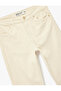 Slim Fit Buttoned Pocketed Spanish Leg Velvet Trousers - Flare Jeans - 5