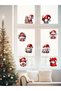 One Direction, New Year's Gnomes, Wall, Glass Sticker, 15 Cm, 8 Images