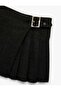 Plaid Black Girls' Skirt 6Wkg70018Aw - 3