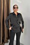Women's Shirt Satin Long Sleeve Off Shoulder Button up Stylish Shirt