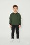 Boy's Off-Shoulder 2-5 Years Old Striped Trend Premium Quality Sweatshirt - 1011