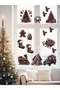 One Direction, Black Pitikare Patterned Christmas Ornament, Wall, Glass, Sticker 15 Pieces