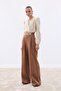 Belted Casual Trousers - Camel