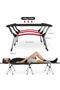 Folding Camping Cot – Extra Wide, Heavy-Duty, Portable Cot with Carry Bag for Camp, Office, Home - 4