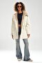 Premium Quality Designer Coat with Fur Collar and Fur Inside for Women - 4