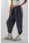 Women's Pleated Jacquard Shalwar Trousers - 4