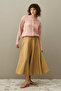 Hair Braid Crop Cardigan Pink - 3