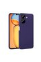 غطاء سيليكون متوافق مع هاتف Poco C65 - أزرق داكن