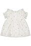 Woven Dress Printed (Elegant) Ecru