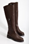Women's Boots with Metal Accessory Detail