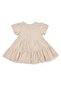Woven Dress (Classy Girl) Beige - 2