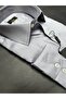 Slimfit Smoked Voile Satin Classic Collar Shirt - 2
