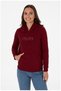 Blue Hooded Regular Fit Color Changing Printed Sweatshirt