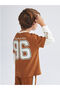 Lcw Kidscrew Neck Printed Long Sleeve Boys' T-Shirt - 7