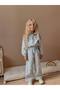 Barbosa Girl's Denim Jacket and Pants Floral Trend 2-Piece Set - 3