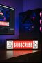 Like & Subscribe / Like & Subscribe Designed Night Light Decorative Lighting