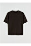 Artı-Store Men's T-Shirt Designed with a Cycling Collar and Short Sleeves, Interlock Sand