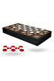 Embroidered Classic Backgammon for Office Home Office Gift - 2