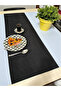 Black Runner American Service Pintrest Bohemian Style Tablecloth - 4