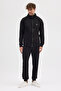 Compact Cotton Comfort Fit Men's Hooded Tracksuit Set Dawrazz-3042 - 6