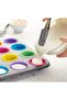 Silicone Cupcake Liners 12Pcs, Baking Cups Non-Stick Cake Muffin Chocolate Cupcake Liner B - 4