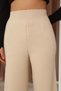 Women's Comfortable Fit Beige Knitwear Trousers 25702 - 6