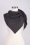 Single Color Knitwear Triangle Shawl - 3