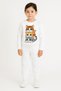 Winter Girls Boys Kids Tracksuit Set Kitten Printed 3 4 5 6 7 8 9 10 11 12 Years Old Unisex - 2
