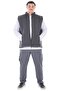 Stand-Up Collar Seasonal Quilted Vest Suitable for Men's Plus Size between 120 Kilos-158 Kilos - 3
