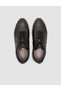 Nilaren 100% Genuine Leather Black Arma Detail Men's Sports Shoes - 4