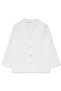 Plain 6-9 Years Old Pajama Set - Ecru - 3