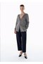 Ultrafine Organic Cashmere Light Gray Knitwear Cardigan - 2