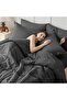 Home Mart Down Alternative 7pcs Comforter Set Gray – Ultra Soft Microfiber Duvet with 250GSM Filli - 7