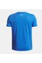 Boy's Ua Logo Wordmark T-Shirt 1389963-402 - 2