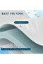 Home Mart 4-Inch Single Gel Infused Memory Foam Mattress Topper, Cooling Bed Topper with Removable C - 3