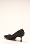 Black Matte Quilted Women's Daily Wear - 4