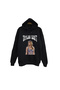 Taylor Swift Printed Unisex 100% Cotton Black Hooded Sweatshirt
